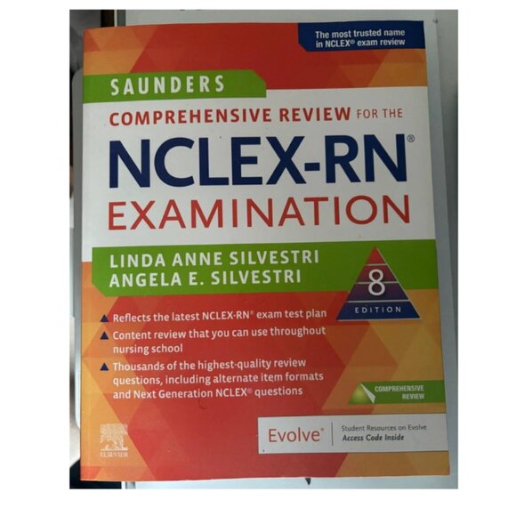 Saunders Comprehensive Review for The NCLEX-RN Examination (8th Edition) - Picture 1 of 1